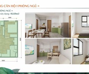 Bán căn hộ k‑home 46,69m    1 phòng ngủ riêng, giá chỉ 978 triệu, vay ngân hàng dễ dàng