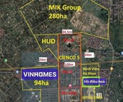 Bán đất nền liền kề biệt thự dự án Cienco 5 Huyện Mê Linh sổ đỏ và hợp đồng góp vốn