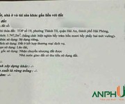 Rao bán gấp lô đất hai mặt tiền tại Lê Hồng Phong, Phường Ngô Quyền, TP Hải Phòng