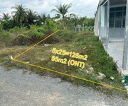 Đất vuông hxt 125m2  55m2 ont    kênh đông tn
