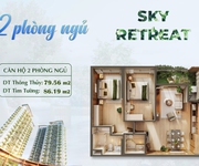 1 Căn hộ 2pn sky retreat eco retreat giá gốc cđt 3,9 tỷ  gồm vat kpbt , view biệt thự đảo