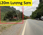 Chính chủ bán lô đất đẹp kinh doanh 120m tại lương sơn-hòa bình