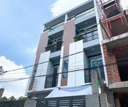 Nhà mới 3 tầng vuông 105m2   thạnh lộc 37 q12