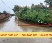 Chính chủ bán lô đất to siêu đẹp 500m tại thủy xuân tiên-chương mỹ-hà nội