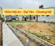 Cần bán siêu phẩm 192m tách được 2 lô tại đại yên-chươnmg mỹ-hà nội sát ngay tỉnh lộ 419