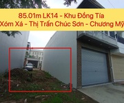 Hàng hiếm đất dịch vụ tt chúc sơn-chương mỹ-hà nội d/t: 85,01m