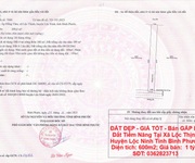 Đất đẹp - giá tốt - bán gấp lô đất tiềm năng tại xã lộc thịnh huyện lộc ninh tỉnh bình phước