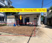 Lô góc siêu đẹp 80m tại khu công nghiệp phú nghĩa-chương mỹ-hà nội