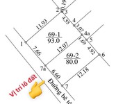 Bán gấp 80m đất mặt tiền 6.60m đường oto vào tận đất ngay ql 32 tại thọ lộc, phúc thọ, hà nội