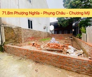 Chính chủ cần bán lô đất đẹp trục kinh doanh 71,8m tại phụng châu-chương mỹ-hà nội