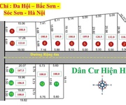Chỉ hơn 600tr chút bạn sở hữu ngay lô đất đẹp, view thoáng tại đa hội, bắc sơn, sóc sơn, hà nội