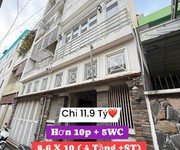 Bán nhà hẻm xe hơi 7/3 trung lang, p12, tân bình