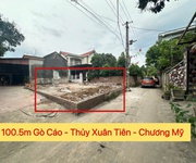 Lô đất siêu đẹp 100,5m tại thủy xuân tiên-chương mỹ-hà nội