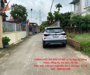 Chính chủ cần bán lô đất vị trí đẹp tại đồng thâm, hồng kỳ, sóc sơn, hà nội