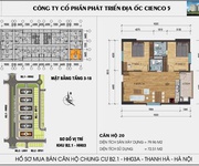 Bán căn hộ chung cư full nội thất mới, giá chỉ từ 2,7 tỷ tại Thanh Hà-Hà Đông