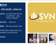 Đất đẹp 642,3m    Sổ riêng, quy hoạch đất ở   Xã Long Phước, Long Thành, Đồng Na    MÃ sản phẩm:31
