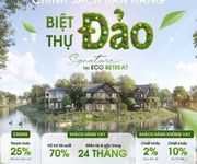 Chỉ cần 5,5 tỷ sở hữu ngay căn biệt thự đảo eco retreat  270m2 của ecopark long an