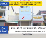 Cho thuê nhà mặt tiền vườn lài 60m , 2lầu- cạnh ngã tư