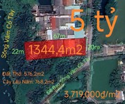 Bán lô đất thổ vườn mặt tiền đê bao hạ giá 5 tỷ