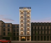 Tin thật 100  bán tòa chdv 2 mặt thoáng 69m2 x 22p khương thượng - cách phố 20m - dt 1,55 tỷ/năm