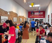 Cho thuê  MT: 4,5m DT: 180m2 phố Hai Bà Trưng, nhà 2 tầng thông sàn.