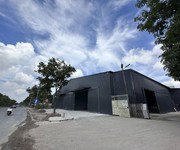 Cho thuê kho xưởng 1200m2 Mặt đường gom Đại Lộ Thăng Long, Yên Sơn, Quốc Oai