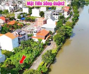 Lô đất biệt thự quận 2 view công viên bờ sông trước nhà quá đẹp để xây biệt thự ở