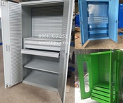 4 Xe đẩy 3 ngăn - xe / kệ để dụng cụ, đồ nghề