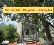 Bán đất tặng nhà 1 tầng 74m tại đông sơn-chương mỹ-hà nội