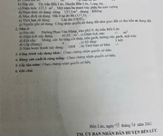 3 Chính chủ bán nhà mặt tiền phan văn mảnh,  bến lức, long an