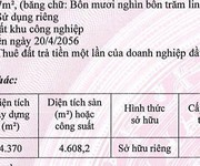 4 Bán đất Và Nhà Xưởng Diện Tích 161.628 M2 KCN Mỹ Phước, Bình Dương
