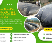 Túi Biogas Theo Kích Thước Yêu Cầu   Giải Pháp Xử Lý Chất Thải Hiệu Quả