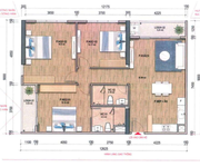 1 Căn 3PN, DT 104.28m  Capital Square  View sông Hàn  Vốn ban đầu 2,5 tỷ  CK đến 17