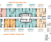 2 Căn 3PN, DT 104.28m  Capital Square  View sông Hàn  Vốn ban đầu 2,5 tỷ  CK đến 17