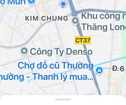 2 Bán lô đất 216,4m  mặt tiền rộng   xã thiên lộc  kim chung cũ , đông anh   hà nội