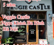 Chính chủ cần sang nhượng nhà hàng chay   thương hiệu 5 năm veggie castle ngọc khánh ba đình hà nội