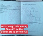 Cần tài chính gấp nên chủ cần bán nhanh căn nhà 3 tầng tại Thiên Hương - Ô tô 7chỗ đỗ cửa