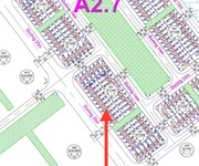 Bán liền kề khu đô thị thanh hà a2.7 lk05-21 nhìn khu chung cư, dt 90m, đường 25 m, hướng tây nam,