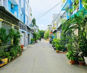 Nhà trệt lững 54m2, ngang khủng 5m, đường nhựa xe tải 7m thông. khu dân cư cao cấp khép kín, đầy đủ