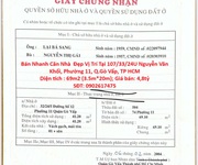 Giá tốt - chính chủ cần bán nhanh căn nhà  đẹp vị trí tại quận gò vấp, tp hcm