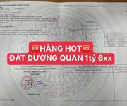 1 Bán đất Dương Quan ngõ ô tô đỗ cửa giá 1,6x tỷ