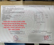 Chính chủ cần bán lô đất 3 mặt thoáng tại hà bổng cách trung tâm tài chính đà nẵng 3 bước chân