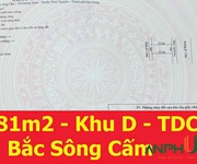Cần bán lô đất khu D, TĐC Bắc Sông Cấm phường Thủy Nguyên, TP Hải Phòng