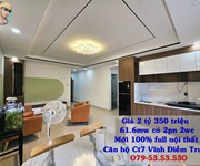 Căn hộ ct7 vinh điềm trung nha trang. có riêng sở hưu lâu dài. 2pn 2 wc. giá chỉ 2 ty 350 chính chủ
