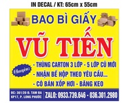 Bao bì giấy vũ tiến   giá tốt, giao nhanh - long phước, hcm