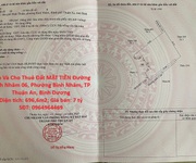 Bán và cho thuê đất mặt tiền đường bình nhâm 06, phường bình nhâm, tp thuận an, bình dương