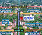 2 Ea bhok- cưkuin cách tỉnh lộ 10 chỉ 100m đường bê tông cách sân bay chỉ 19km 155m2 full thổ chỉ