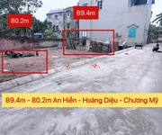 Chính chủ bán 2 lô đất 80,2m và 89,4m tại hoàng diệu-chương mỹ-hà nội