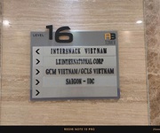 2 Cần nhượng lại toàn bộ phần xây dựng, lắp đặt, nội thất văn phòng tại tầng 16, a b tower, 206m2