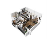 2 Mia Centre Point: Căn 2PN, DT 63,3m  - View thành phố - Sở hữu ngay với 750tr